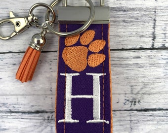 Clemson Keychain, Approved Crafter License Holder, Popular Right Now, Luggage Tag, Clemson Tigers, Clemson Gifts, Clemson Graduation