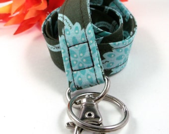 Floral Breakaway Lanyard with ID Holder