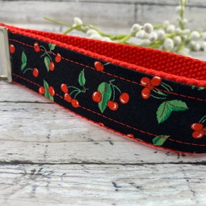 Cherries Wristlet Keychain, Popular Right Now, Moving Away Gift, Trending Now, Thinking of You Gift, Librarian Gifts, Teacher Gifts, Cherry image 6