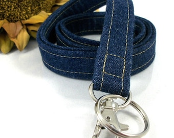 Denim Lanyard