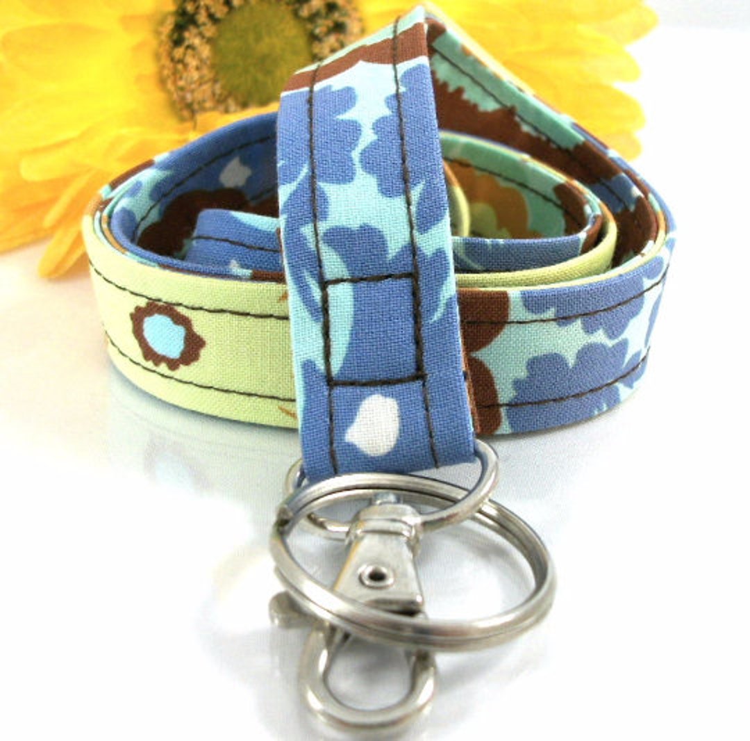 Lanyard Designs in Amy Butler Soul Blossoms - Etsy