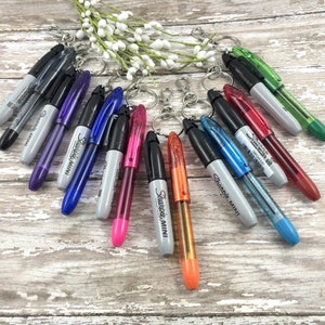 Mini Sharpie and RSVP Pen Set for Lanyard Mini Marker and Pen for Badge Reel Sharpie Popular Right Now Nursing Student Backpack image 10