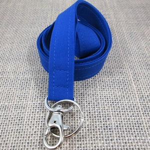 Lanyard in Royal Blue for School or Work