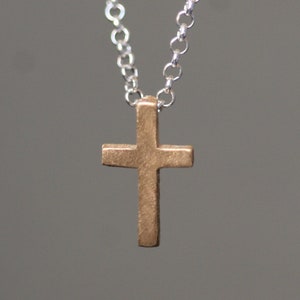 Tiny Cross Necklace