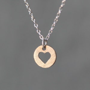 Heart Cutout Necklace image 1