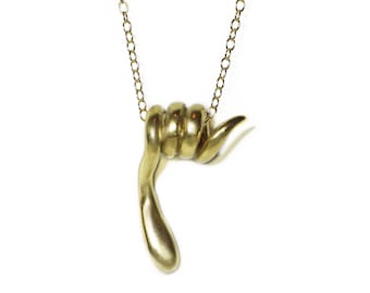 Baby Snake Necklace No. 2 in 18K Gold Plate