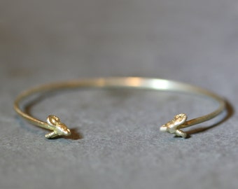 Ram Cuff Bracelet  in Brass