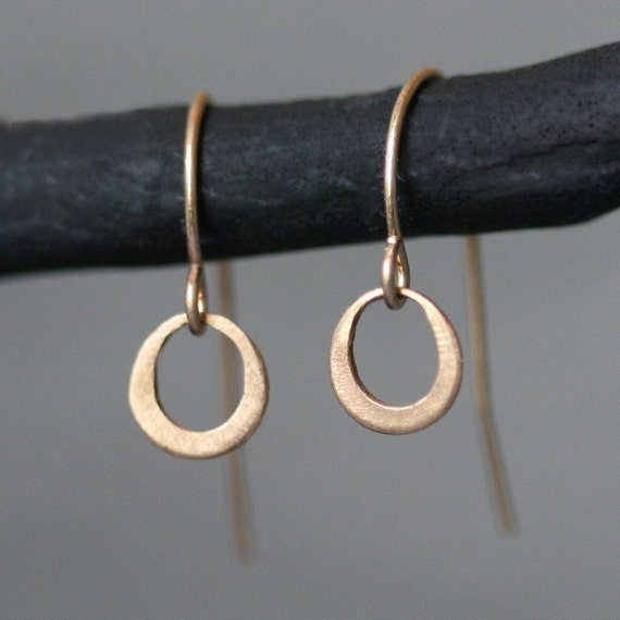 small ring type earrings