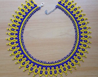 Ukrainian handmade necklace