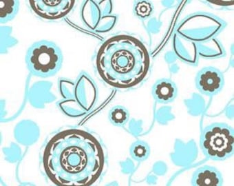 Abbagliante di Melissa Averinos Azzurro per Tessuti Andover dal cortile 1/2