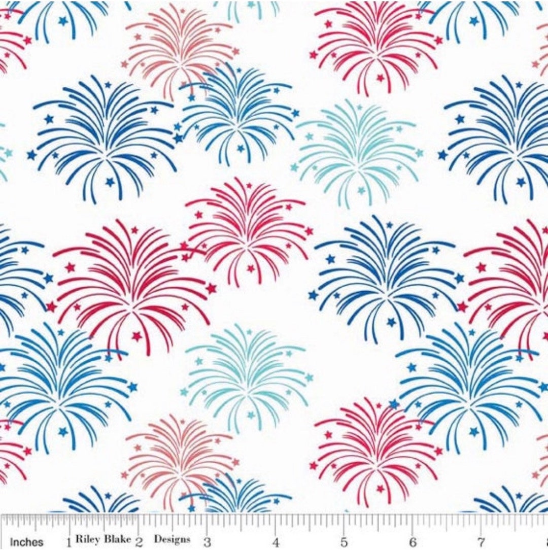 Star Spangled Riley Riley Blake Star Spangled C3762 BTHY - Etsy