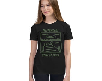 Northwoods State of Mind Youth Short Sleeve T-Shirt