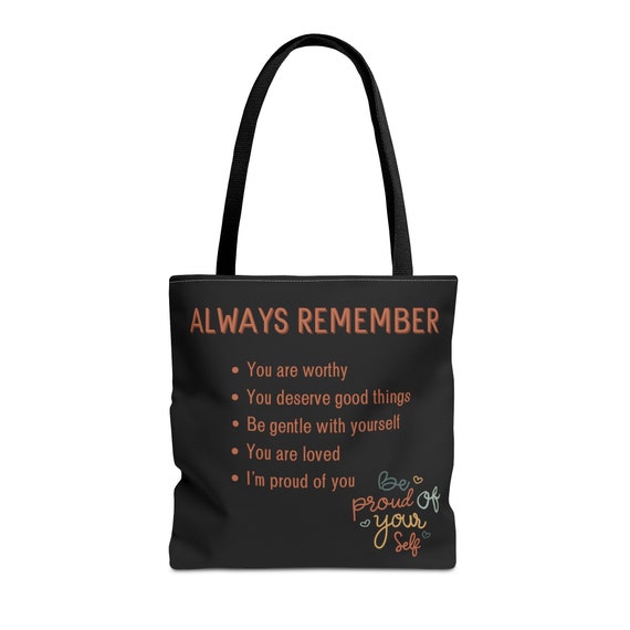 Always Remember {Tote Bag} Always Remember {Tote Bag}