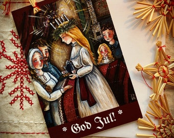 NOTECARD St Lucia's Light 4x6 notecard with envelope