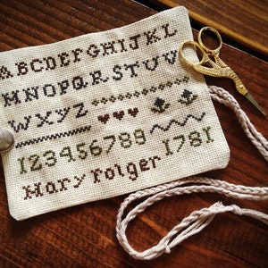 PDF Stickvorlage Mary Folger Stickmuster