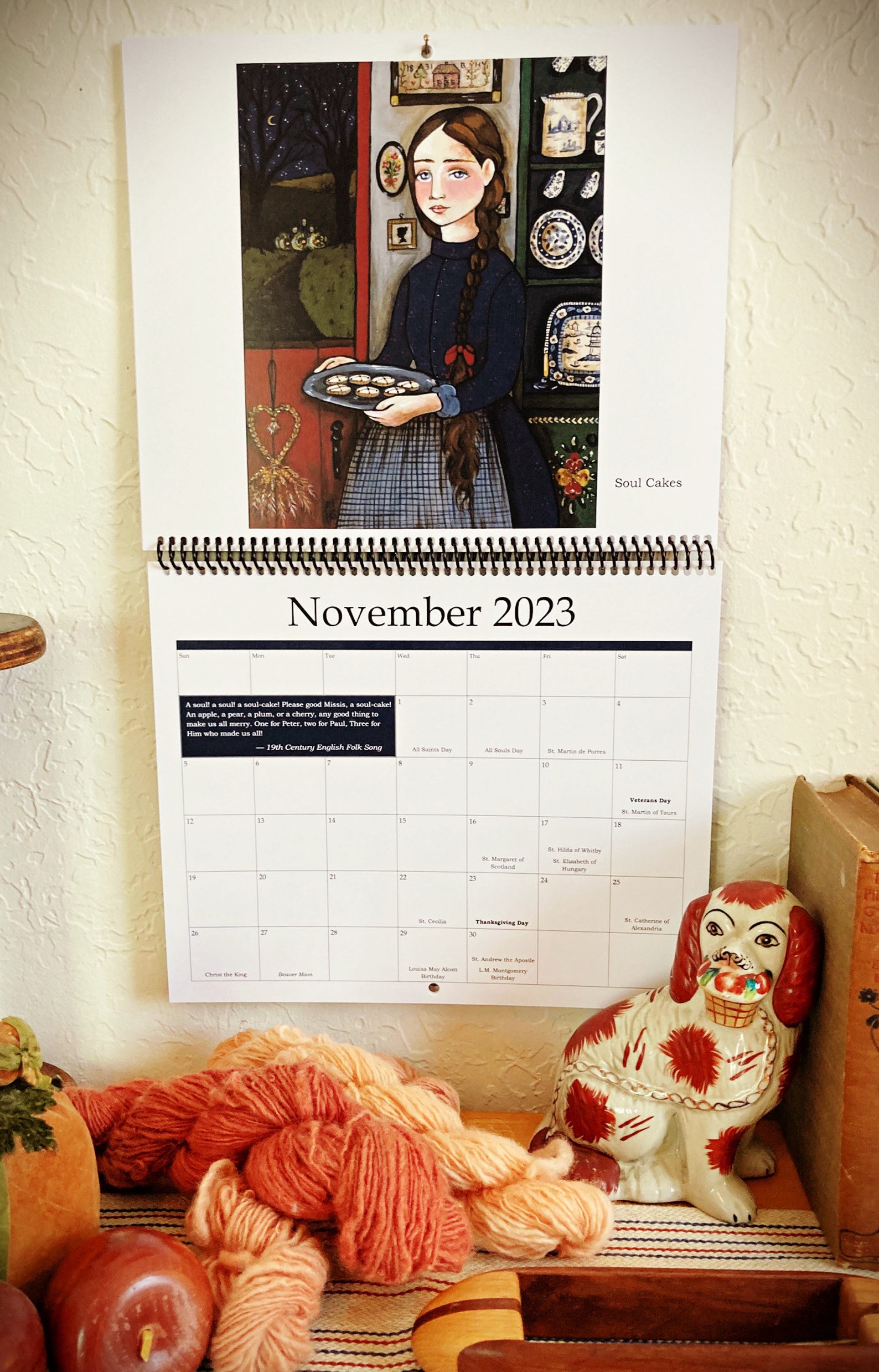 SALE 2023 Sleightholm Folk Art Calendar Etsy