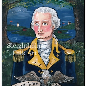 PRINT George Washington 8x10 American Revolution President art