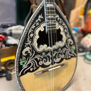 Handmade Greek Traditional Bouzouki 4 String  | 8 String Original Bouzouki | Professional Greek 8-string Bouzouki