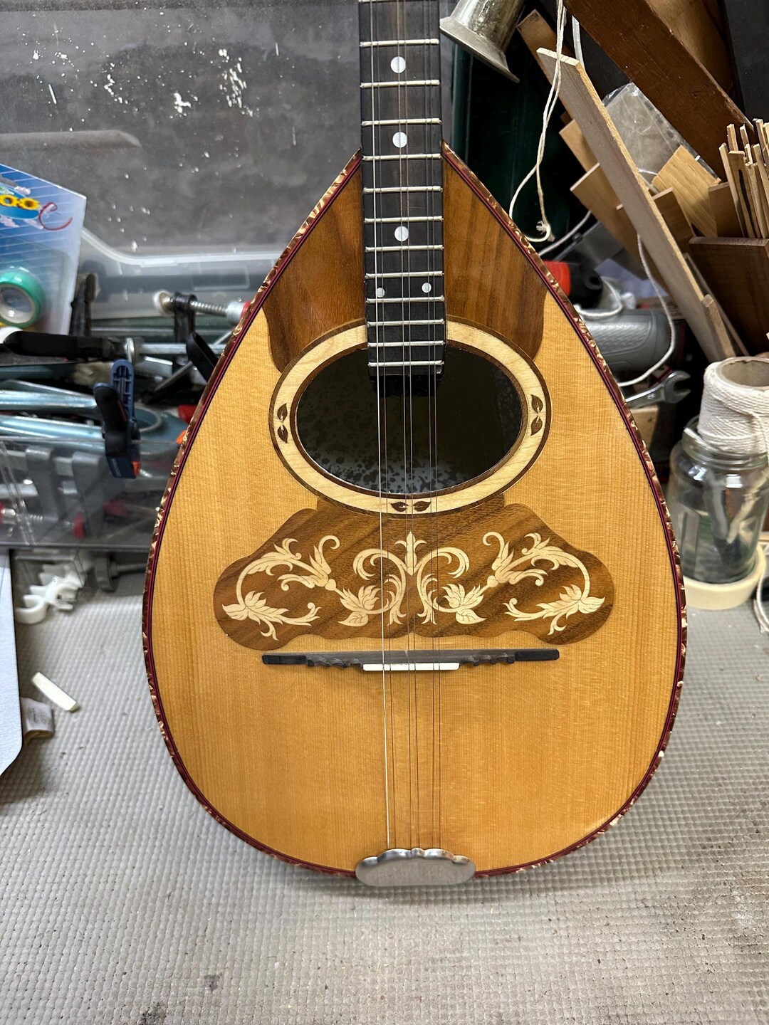 Special Handmade Bouzouki | Rebetiko 3-string Instrument With Case - Etsy
