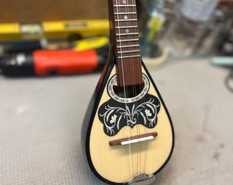 Handmade Traditional Greek Baglamas KB1 | Greek 3-string baglamas | 6- string Greek Baglamas | Top quality professional Baglamas