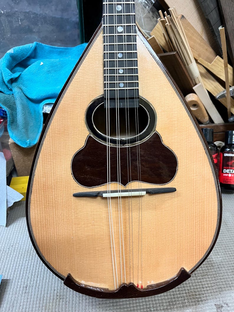 Handmade Flat-back Mandolin FM1 | Greek-made Musical Instrument - Etsy