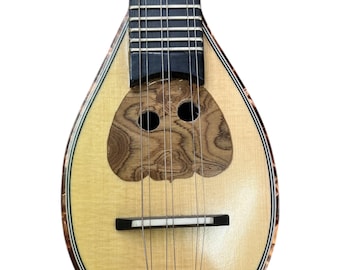 Handmade Professional Greek Baglamas PB3 | Special Greek Baglamas | Traditional 3-string Greek Baglamas | Baby Bouzouki 3-string Baglamas