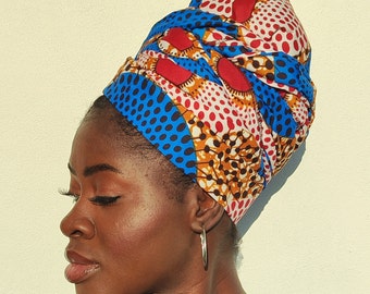 Turbante/ Copricapo / foulard / Headwrap / Turbante Africano / Fascia