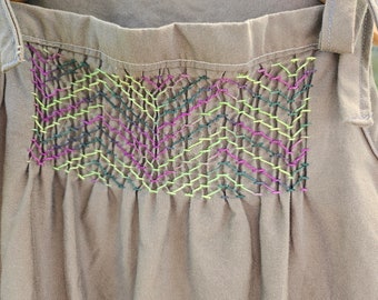 Hand Smocked Child's Dress w/ Pockets!