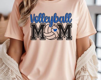 Maglietta per mamme di pallavolo: maglietta sportiva in morbido cotone per mamme