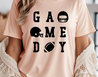 Game Day Football Shirt: Unisex Sports Tee