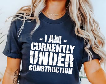 Under Konstruktion Gym Shirt: Unisex Workout T-Shirt