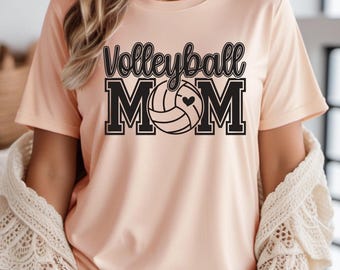 Camiseta para mamás jugadoras de voleibol: Regalo para mamás deportistas