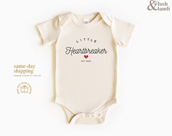 Body per neonati HeartBreaker, regalo per baby shower, regalo per neonato, regalo per neonato personalizzato