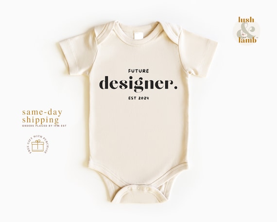 Designer onesie baby deals