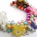 Four Seasons In One Day - Pearl Beaded Charm Bracelet - Handmade Original Designs by Kim Smith
