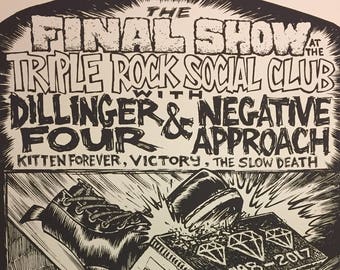 The Final Triple Rock show gigposter