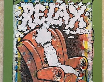 Relax one of a kind testprint
