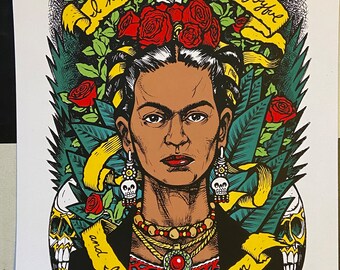 Frida Kahlo Last Words - bold version