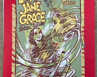 Laura Jane Grace one of a kind test print