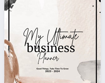 The Ultimate Business Printable Planner - PDF