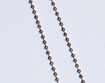 Silver Ball Chain