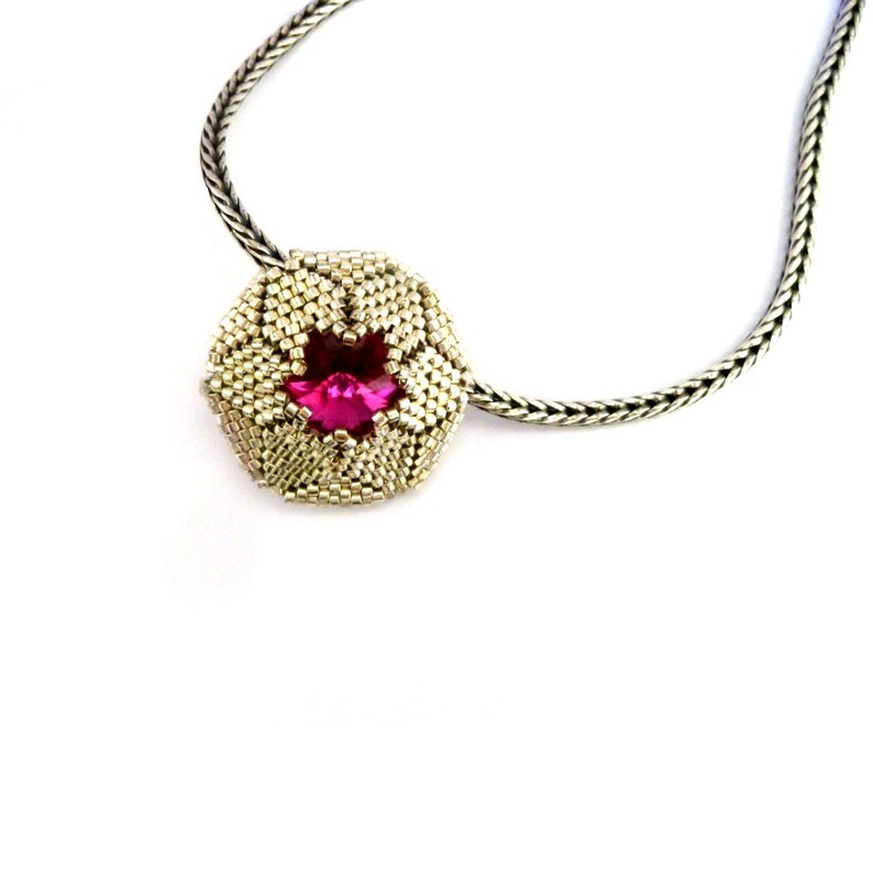 Rivoli Roses Pendants ENGLISH LANGUAGE Beading Pattern Etsy