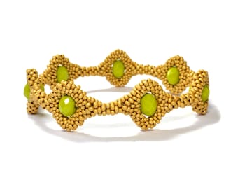 Beaded Frames Bracelets & Bangles - ENGLISH LANGUAGE - Beading Pattern