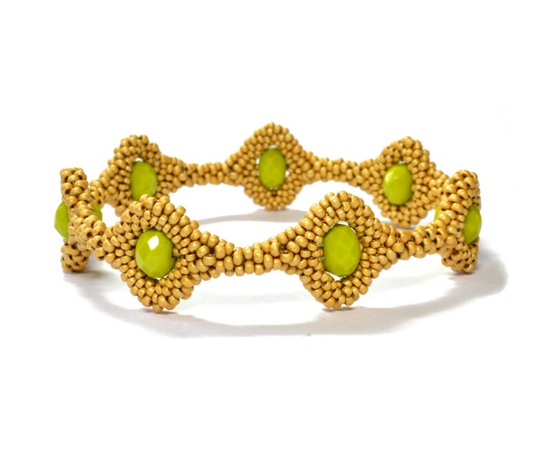 Beaded Frames Bracelets & Bangles ENGLISH LANGUAGE Beading Etsy