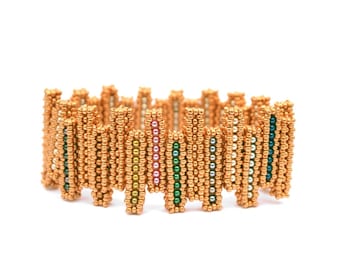 Sticks & Stones CRAW Bracelets - ENGLISH LANGUAGE - Beading Pattern