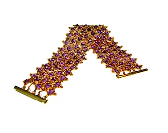 Crystal Diamonds - ENGLISH LANGUAGE - Beading Pattern