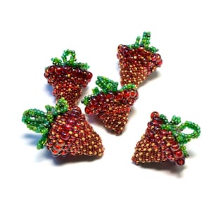 Strawberry Delight - ENGLISH LANGUAGE - Beading Pattern