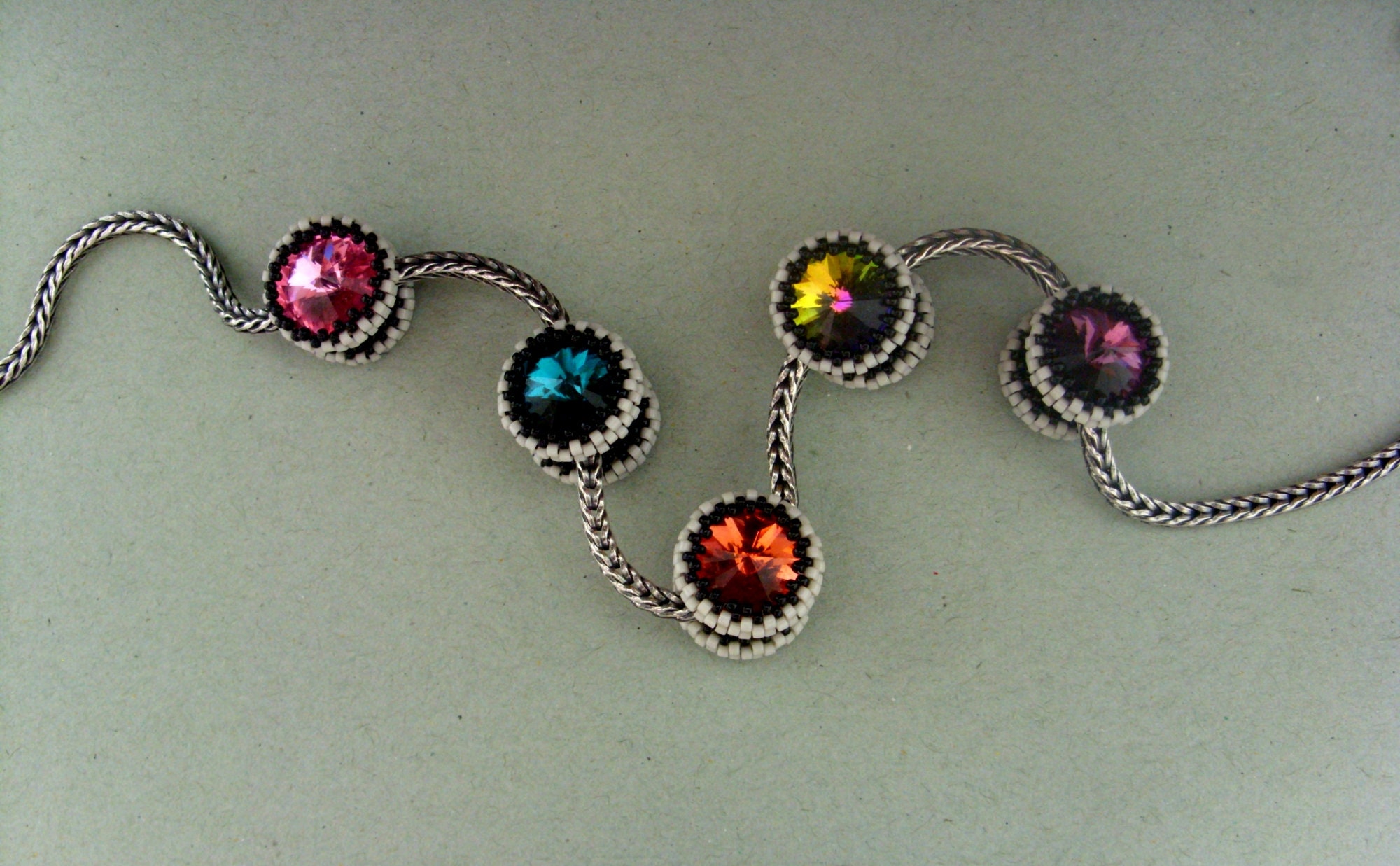 Interlocking Crystals ENGLISH LANGUAGE Beading Pattern Etsy