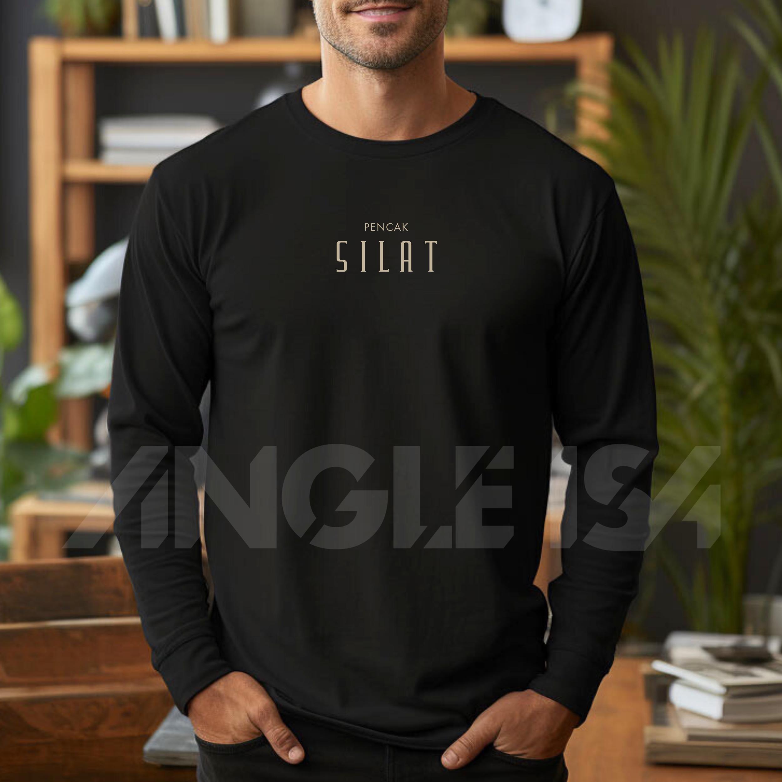 Pencak Silat Martial Arts, Indonesian, Filipino, Southeast Asian Long Sleeve Graphic Tee