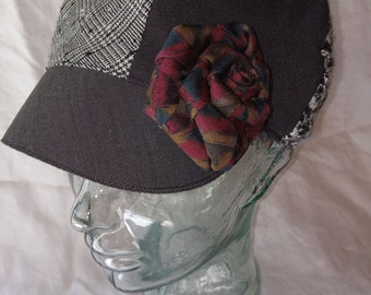 Sadie  Fancy Newsboy Hat